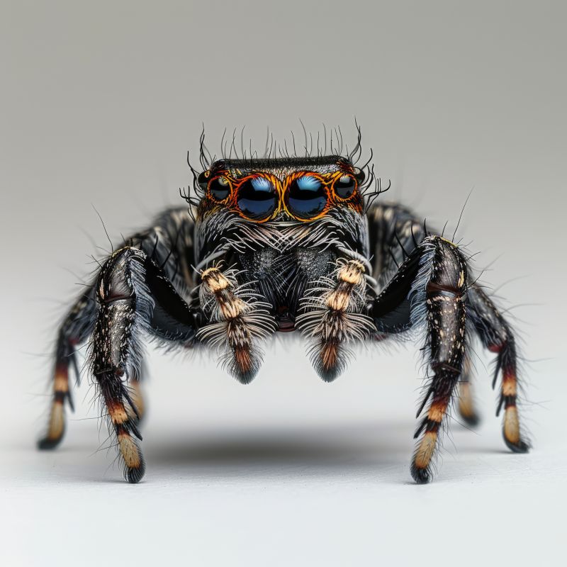 Giant tarantula spider close up